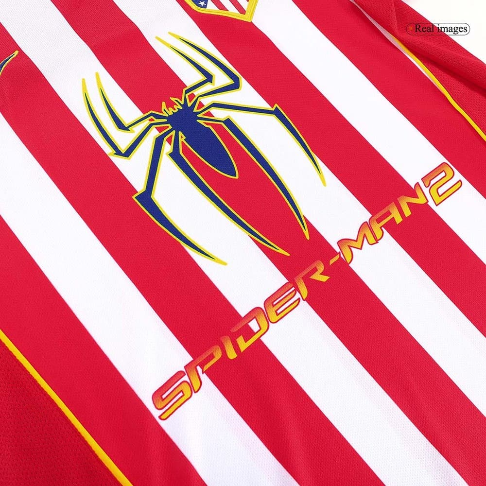 Men's Atletico Madrid Home Retro Soccer Jersey 2004/05