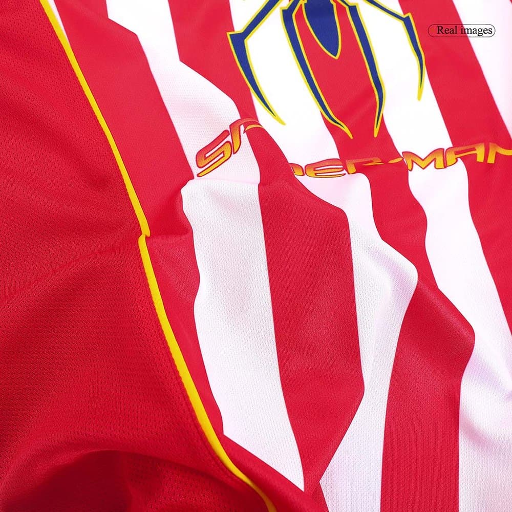 Men's Atletico Madrid Home Retro Soccer Jersey 2004/05