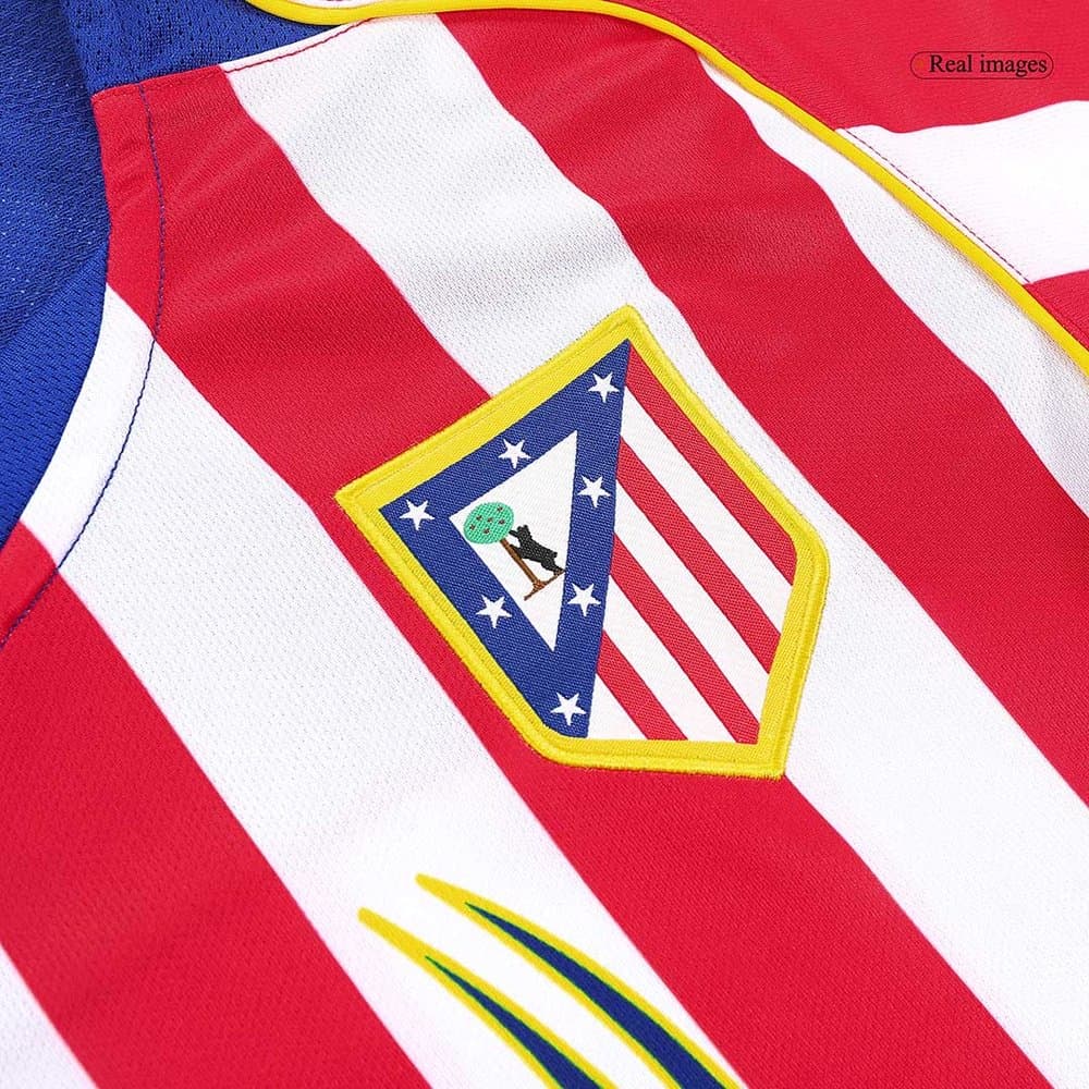 Men's Atletico Madrid Home Retro Soccer Jersey 2004/05