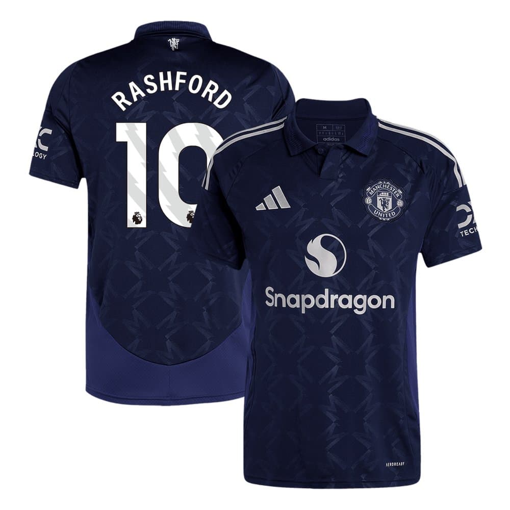 Men's RASHFORD #10 Manchester United Away Replica Soccer Jersey 2024/25 Men's RASHFORD #10 Manchester United Away Replica Soccer Jersey 2024/25