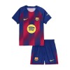 Kid's Barcelona Home Soccer Jersey Kit 2025/26