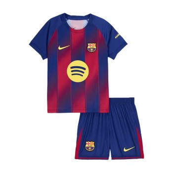 Kid's Barcelona Home Soccer Jersey Kit 2025/26