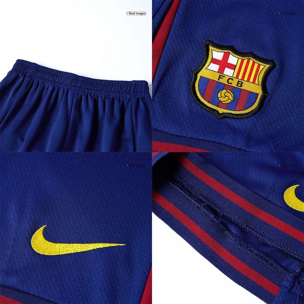 Kid's Barcelona Home Soccer Jersey Kit 2025/26