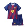 Kid's Barcelona Home Soccer Jersey Kit 2025/26