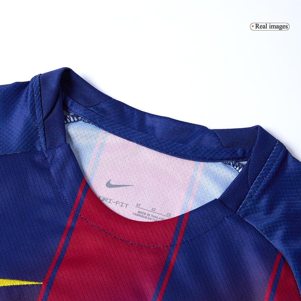 Kid's Barcelona Home Soccer Jersey Kit 2025/26