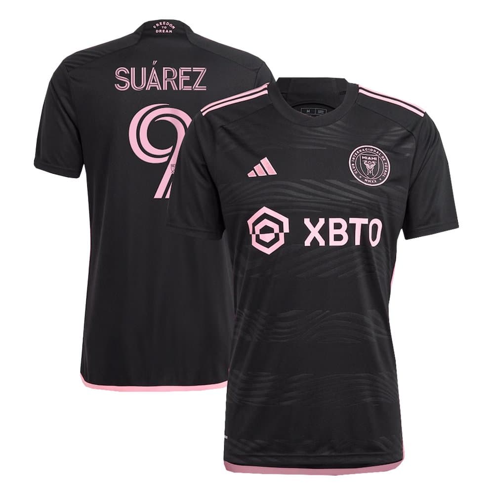 Men's SUÁREZ #9 Inter Miami CF Away Replica Soccer Jersey 2023 Men's SUÁREZ #9 Inter Miami CF Away Replica Soccer Jersey 2023