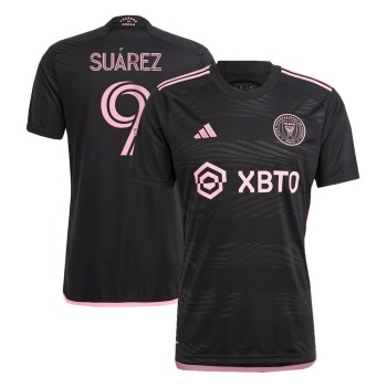 Men's SUÁREZ #9 Inter Miami CF Away Replica Soccer Jersey 2023 Men's SUÁREZ #9 Inter Miami CF Away Replica Soccer Jersey 2023