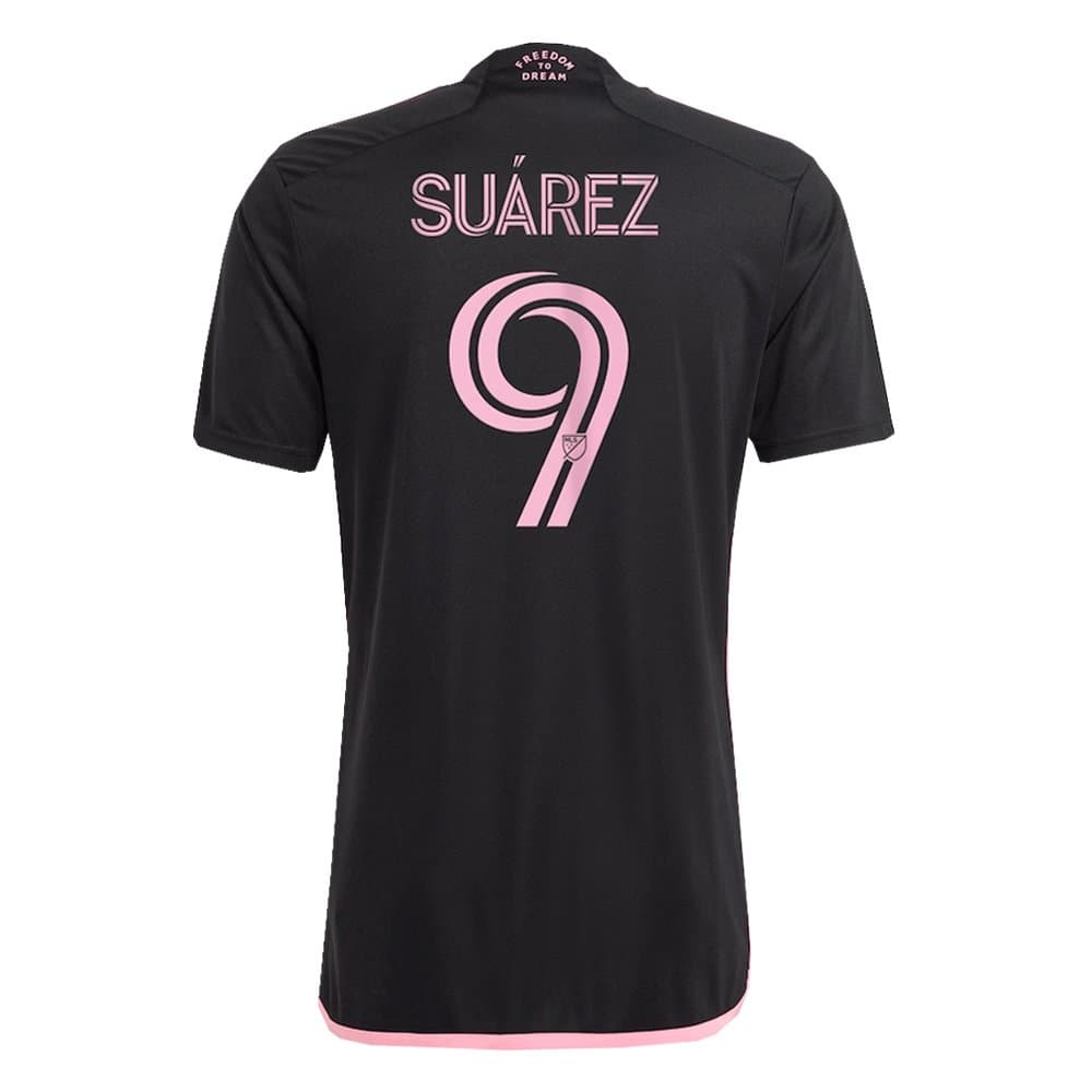 Men's SUÁREZ #9 Inter Miami CF Away Replica Soccer Jersey 2023 Men's SUÁREZ #9 Inter Miami CF Away Replica Soccer Jersey 2023