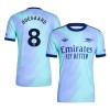 Men's ØDEGAARD #8 Arsenal Third Away Authentic Jersey 2024/25 Men's ØDEGAARD #8 Arsenal Third Away Authentic Jersey 2024/25