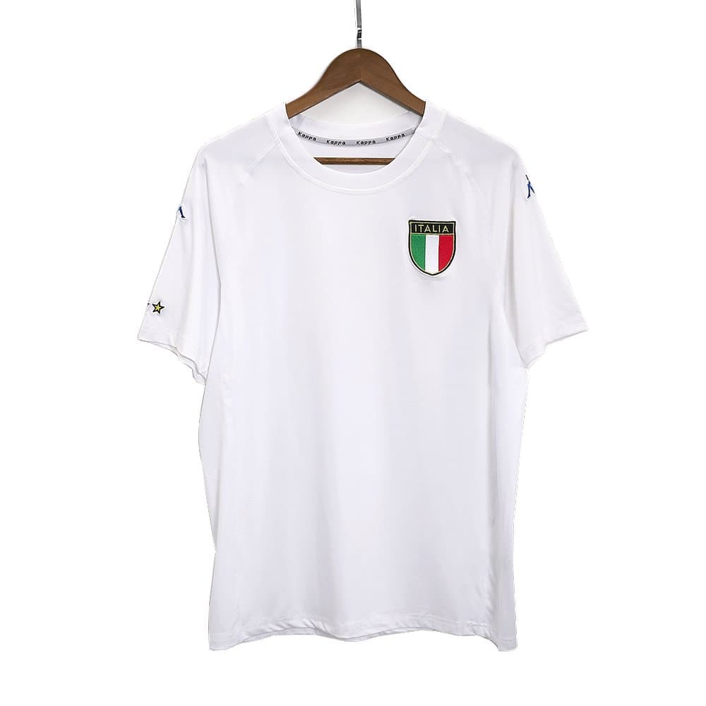 Men's Italy Away Retro Soccer Jersey World Cup 2002 Men's Italy Away Retro Soccer Jersey World Cup 2002