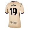 Men's ROONY #19 Barcelona Away Replica Soccer Jersey -UCL 2025/26