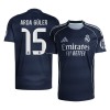 Men's ARDA GÜLER #15 Real Madrid Away Replica Soccer Jersey 2025/26