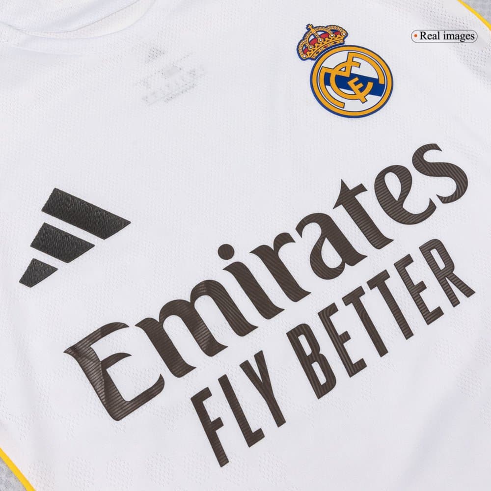 Men's MODRIĆ #10 Real Madrid Home Authentic Soccer Jersey 2025/26 Men's MODRIĆ #10 Real Madrid Home Authentic Soccer Jersey 2025/26