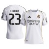 Men's F.MENDY #23 Real Madrid Home Authentic Soccer Jersey 2025/26 Men's F.MENDY #23 Real Madrid Home Authentic Soccer Jersey 2025/26