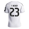 Men's F.MENDY #23 Real Madrid Home Authentic Soccer Jersey 2025/26 Men's F.MENDY #23 Real Madrid Home Authentic Soccer Jersey 2025/26