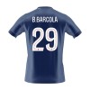 Men's B.BARCOLA #29 PSG Home Replica Soccer Jersey 2025/26 Men's B.BARCOLA #29 PSG Home Replica Soccer Jersey 2025/26