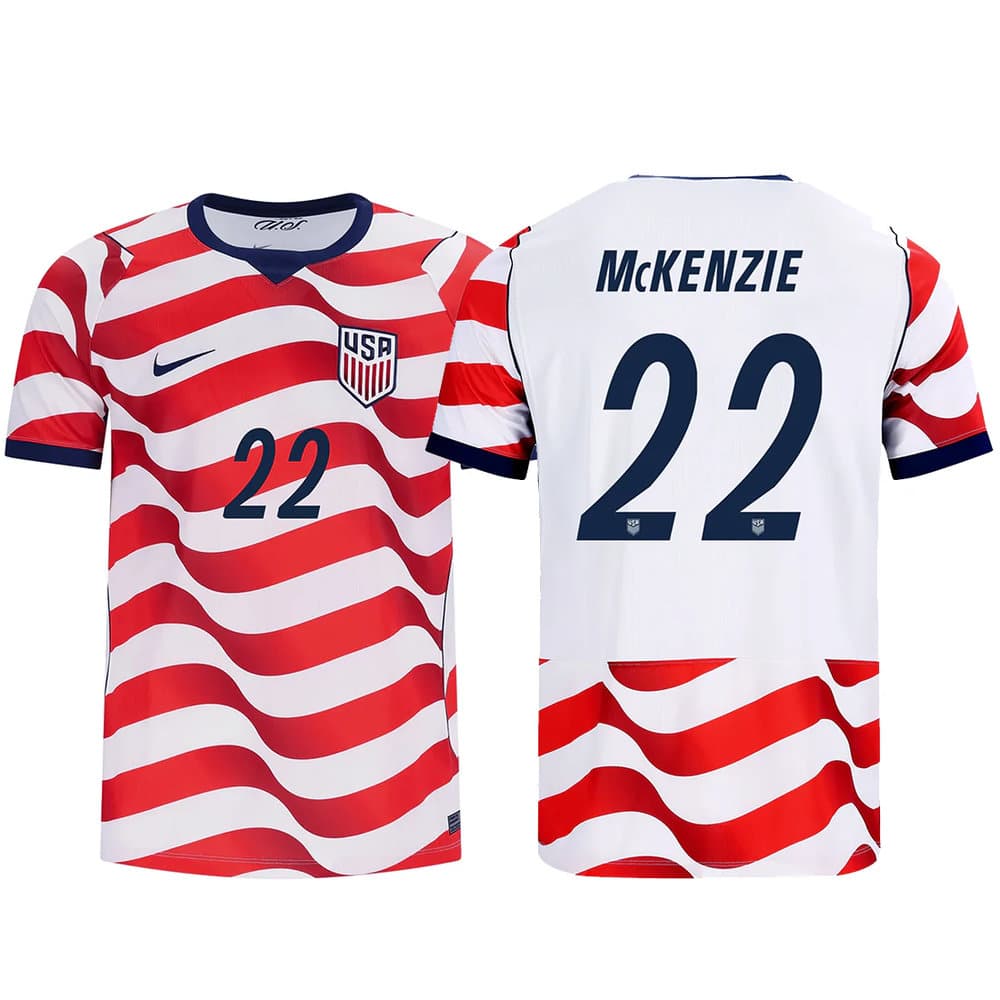 Men's Mark McKenzie #22 USA Home Stadium Replica Jersey World Cup 2026