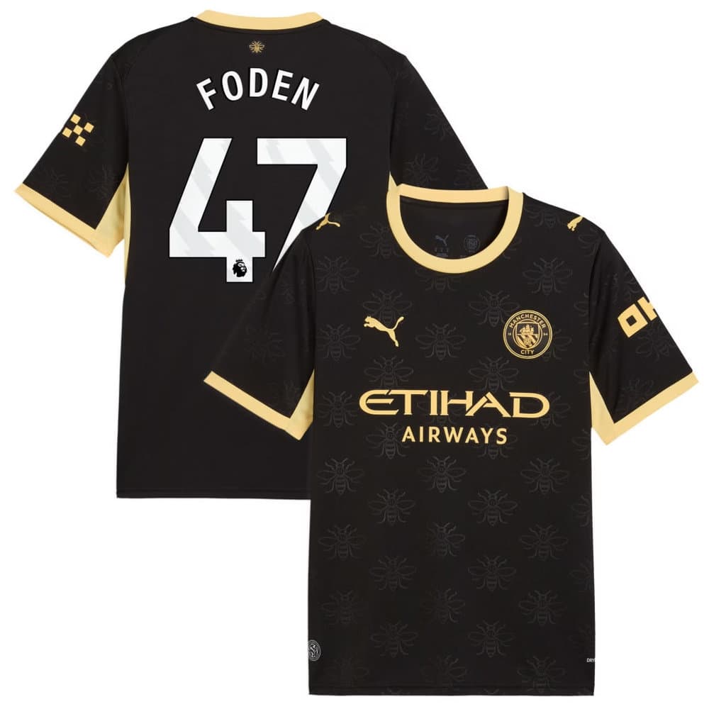 Men's FODEN #47 Manchester City Away Replica Jersey 2026/27