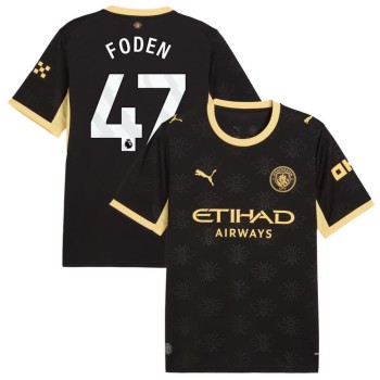 Men's FODEN #47 Manchester City Away Replica Jersey 2026/27 Men's FODEN #47 Manchester City Away Replica Jersey 2026/27