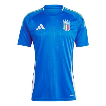 Men's Italy Home Replica Soccer Jersey EURO 2024