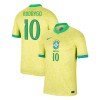 Men's RODRYGO #10 Brazil Home Replica Soccer Jersey Copa America 2024 Men's RODRYGO #10 Brazil Home Replica Soccer Jersey Copa America 2024