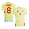 Men's FABIáN #8 Spain Away Replica Soccer Jersey EURO 2024 Men's FABIáN #8 Spain Away Replica Soccer Jersey EURO 2024