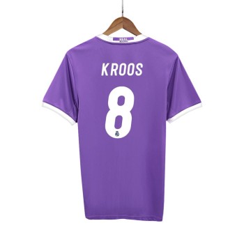 Men's KROOS #8 Real Madrid Away Retro Soccer Jersey 2016/17 Men's KROOS #8 Real Madrid Away Retro Soccer Jersey 2016/17