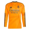 Men's Real Madrid Away Long Sleeve Jersey 2024/25