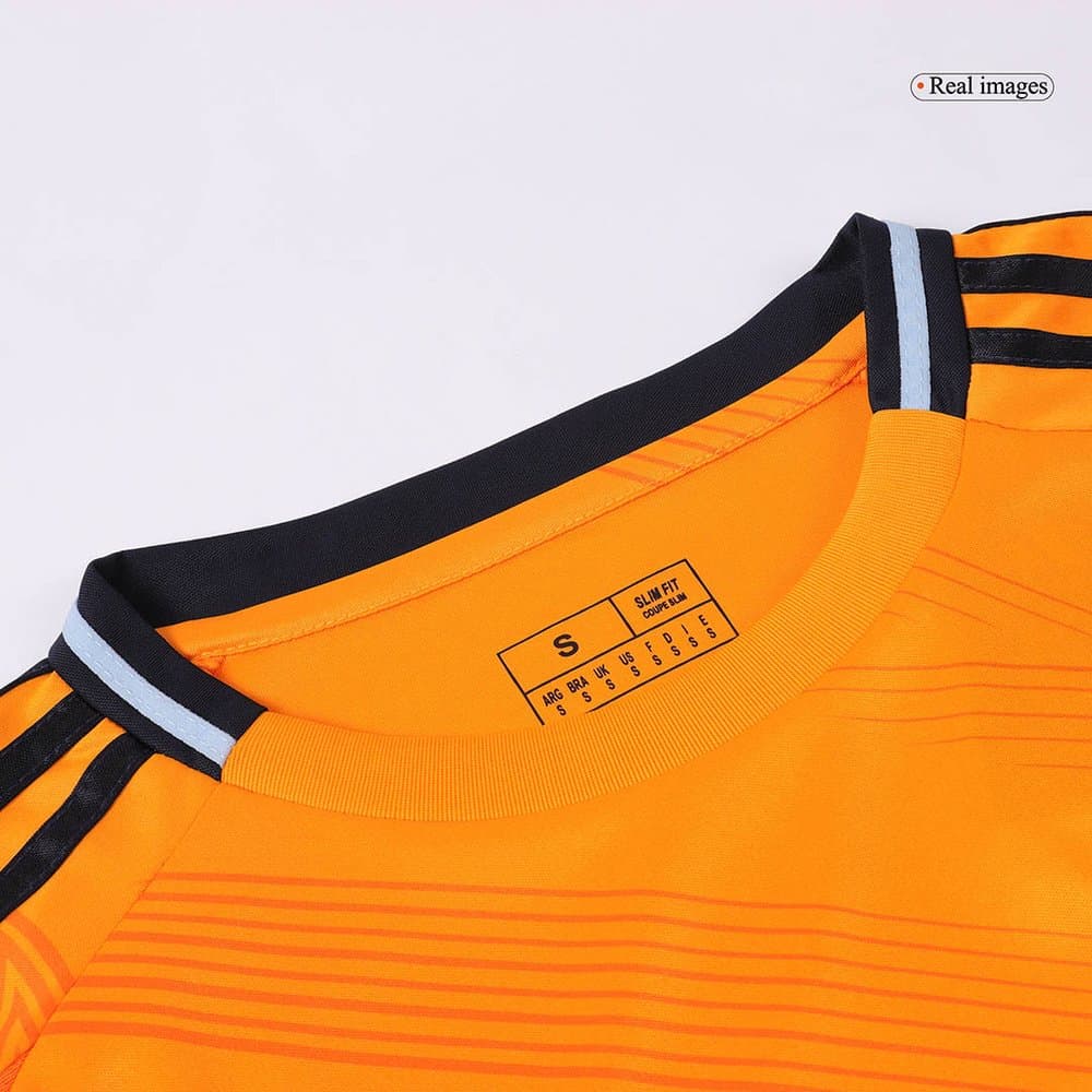 Men's Real Madrid Away Long Sleeve Jersey 2024/25