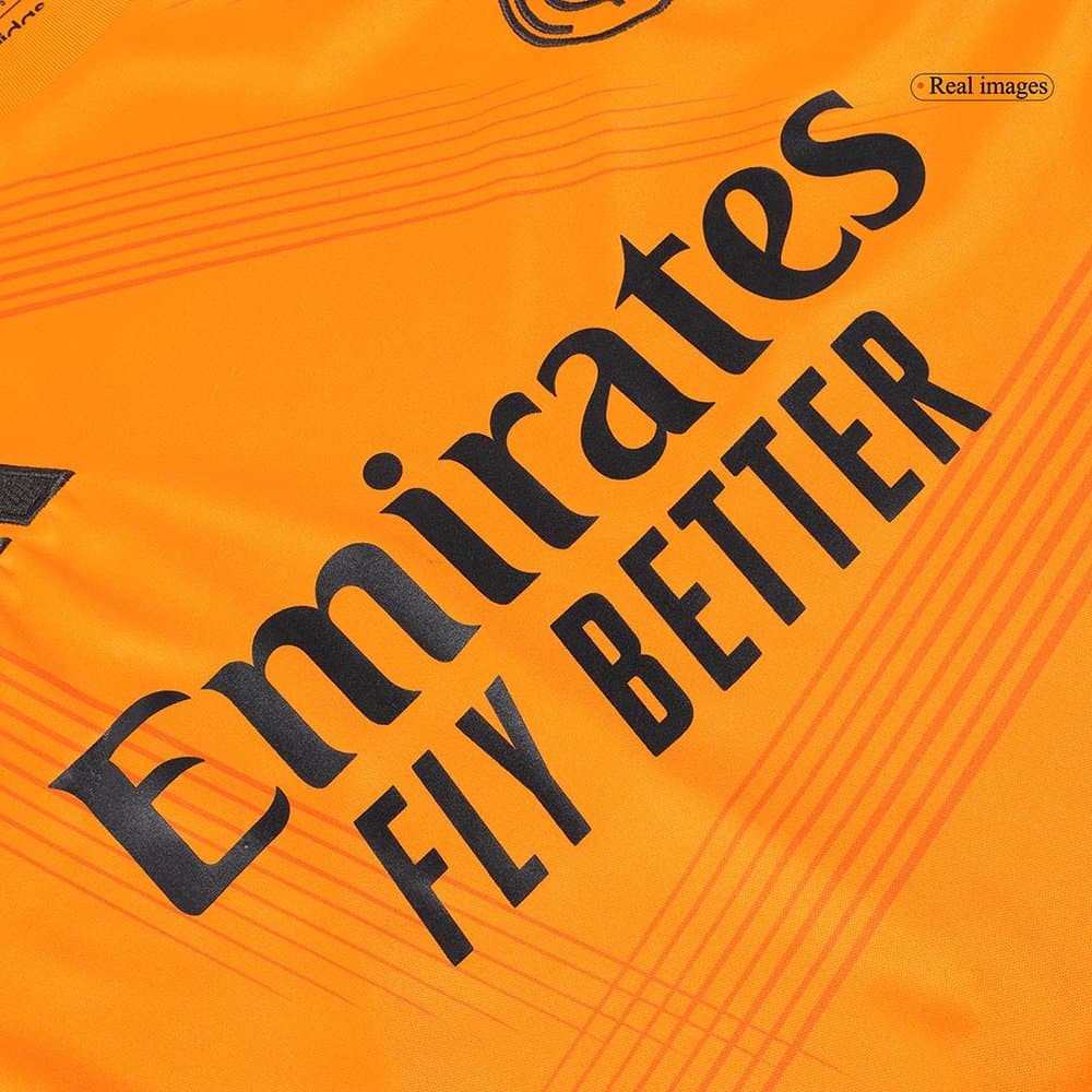 Men's Real Madrid Away Long Sleeve Jersey 2024/25