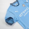 Men's HAALAND #9 Manchester City Home Authentic Jersey - UCL 2024/25