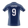 Men's G.RAMOS #9 PSG Home Replica Soccer Jersey 2025/26 Men's G.RAMOS #9 PSG Home Replica Soccer Jersey 2025/26
