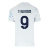 Men's THURAM #9 Inter Milan Away Replica Soccer Jersey 2025/26