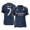 Men's VINI JR. #7 Real Madrid Away Authentic Soccer Jersey 2025/26 Men's VINI JR. #7 Real Madrid Away Authentic Soccer Jersey 2025/26