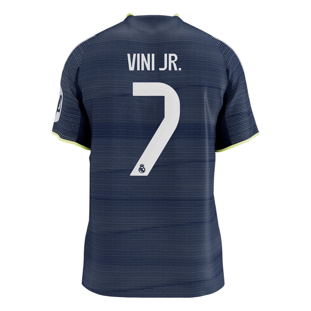 Men's VINI JR. #7 Real Madrid Away Authentic Soccer Jersey 2025/26 Men's VINI JR. #7 Real Madrid Away Authentic Soccer Jersey 2025/26