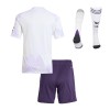 Kid's Manchester United Away Soccer Jersey Full Kit 2025/26