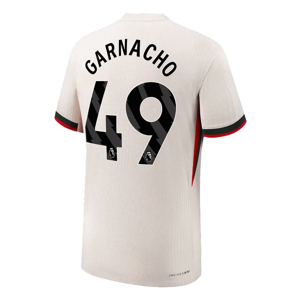 Men's GARNACHO #49 Chelsea Away Authentic Jersey 2025/26