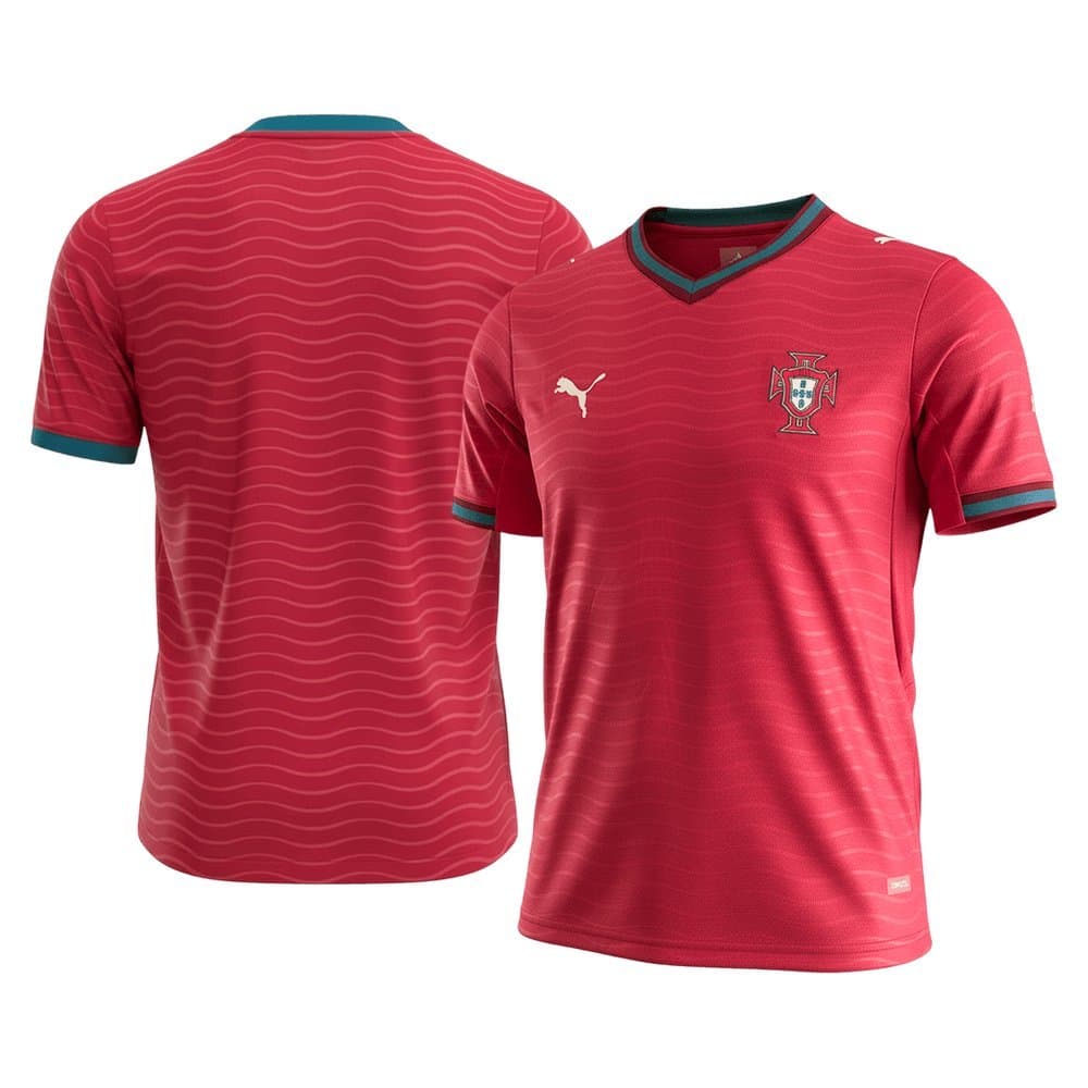 Men's Portugal Home Replica Soccer Jersey World Cup 2026