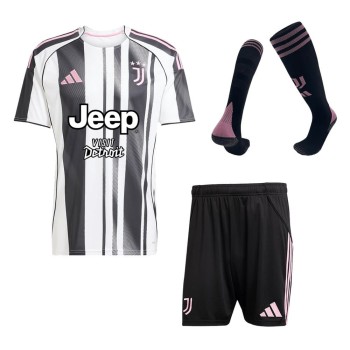 Men's Juventus Home Jersey Full Kit 2025/26 Men's Juventus Home Jersey Full Kit 2025/26