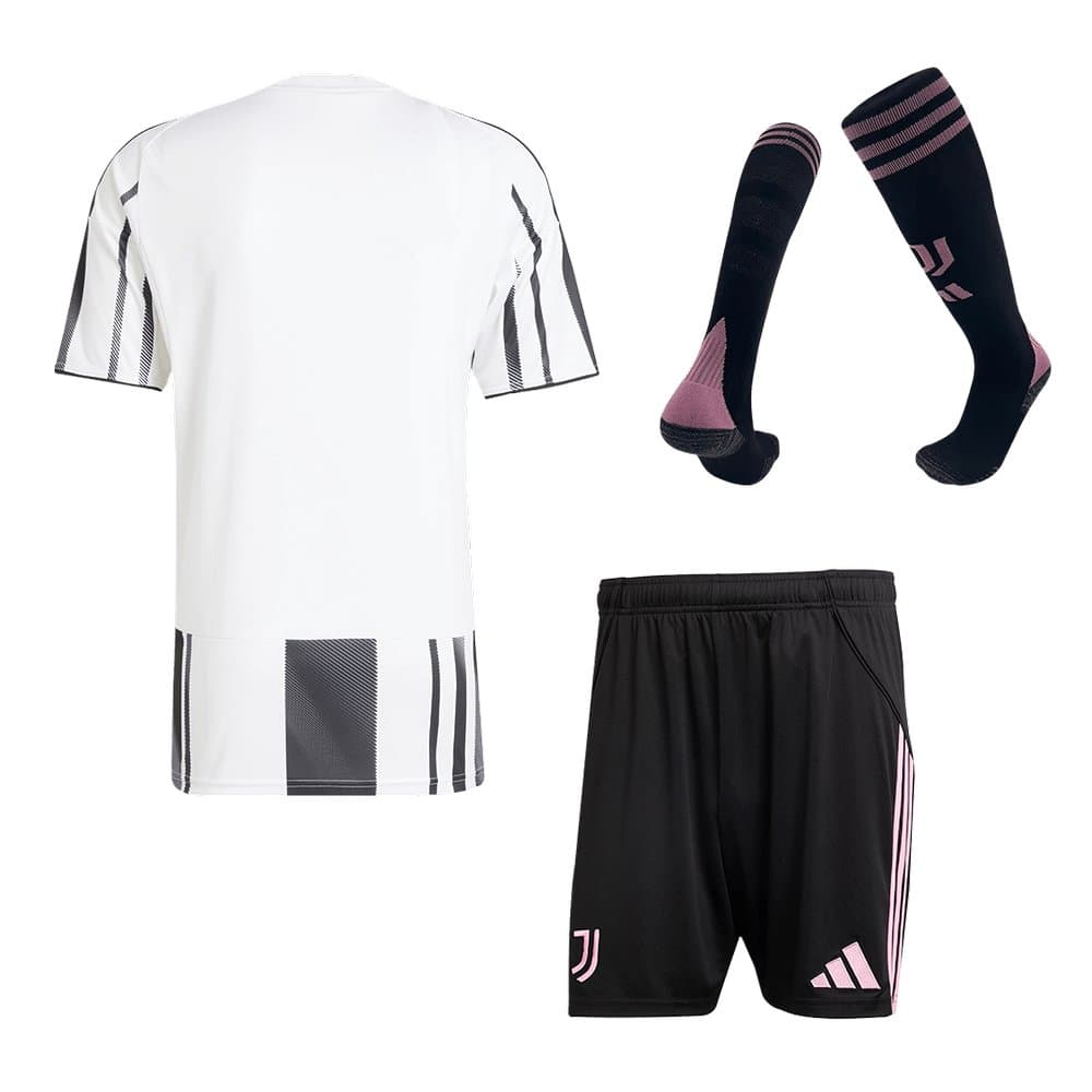 Men's Juventus Home Jersey Full Kit 2025/26 Men's Juventus Home Jersey Full Kit 2025/26