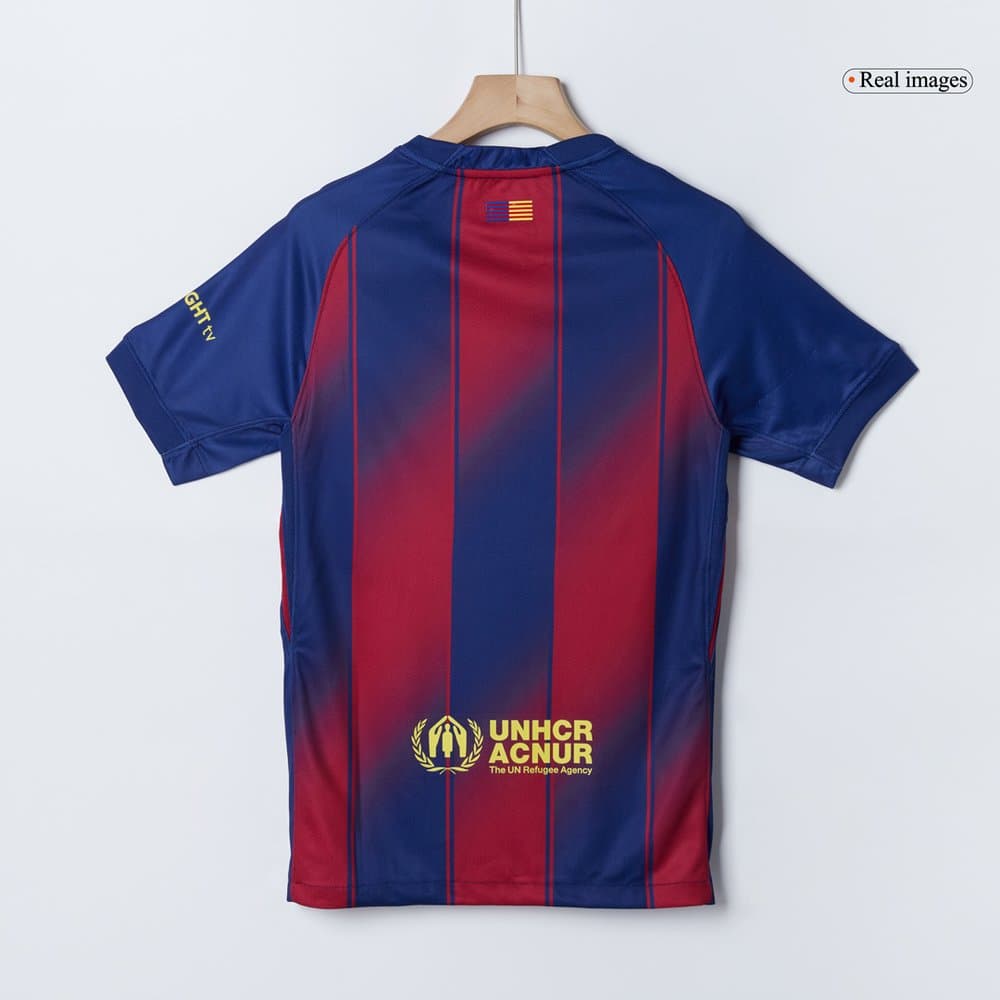 Men's Barcelona Home Replica Soccer Jersey 2025/26