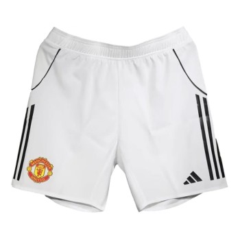 Men's Manchester United Home Authentic Soccer Shorts 2025/26 Men's Manchester United Home Authentic Soccer Shorts 2025/26