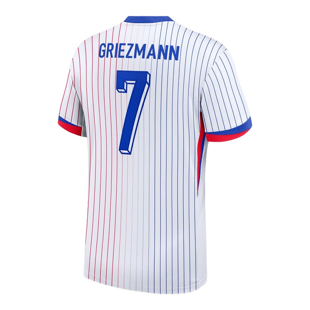 Men's GRIEZMANN #7 France Away Replica Soccer Jersey 2024