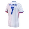 Men's GRIEZMANN #7 France Away Replica Soccer Jersey 2024