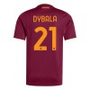 Men's DYBALA #21 Roma Home Replica Soccer Jersey 2025/26