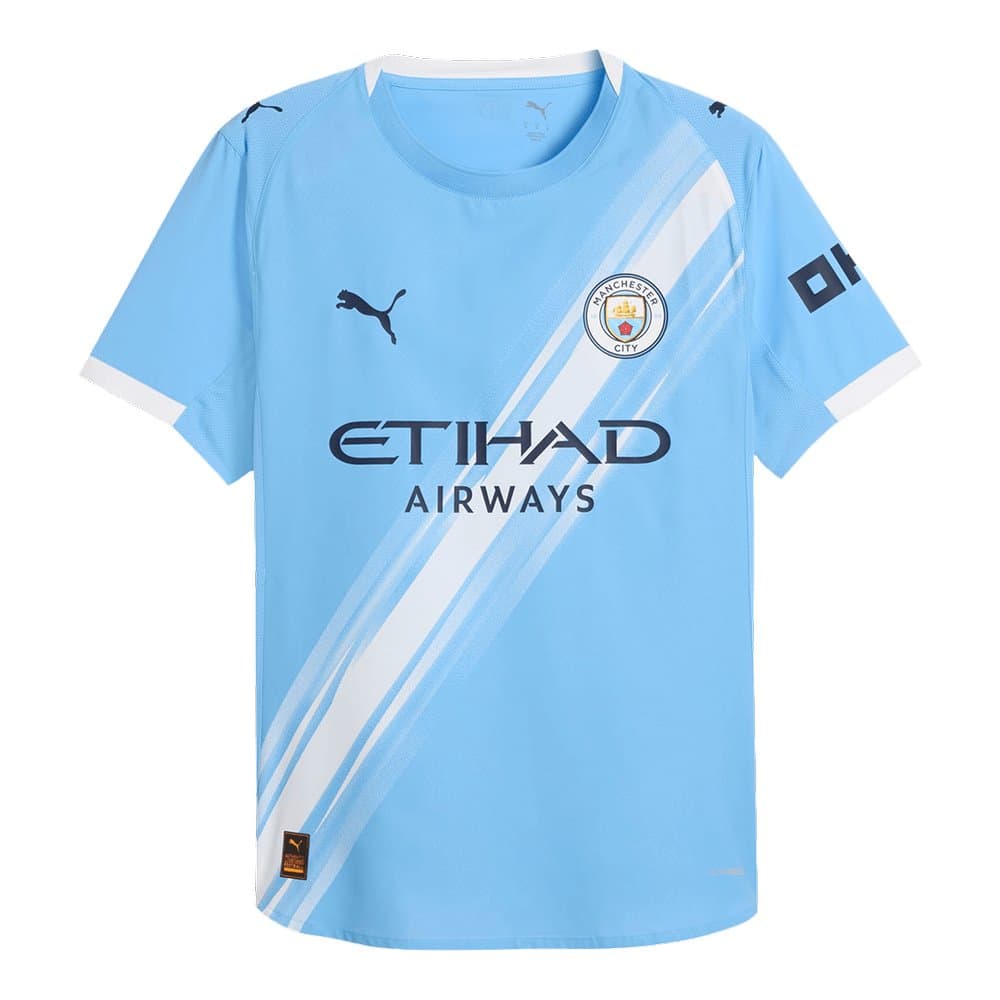 Men's HAALAND #9 Manchester City Home Authentic Jersey 2025/26 Men's HAALAND #9 Manchester City Home Authentic Jersey 2025/26