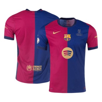 Men's Barcelona Home Authentic Soccer Jersey - Copa del Rey Final 2024/25 Men's Barcelona Home Authentic Soccer Jersey - Copa del Rey Final 2024/25