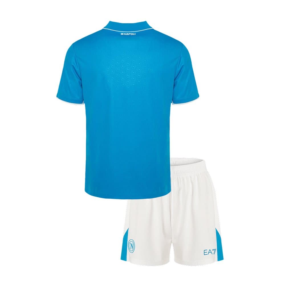 Kid's Napoli Home Soccer Jersey Kit 2024/25