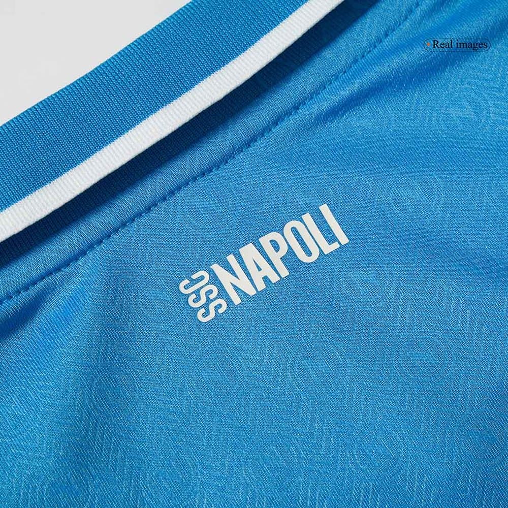 Kid's Napoli Home Soccer Jersey Kit 2024/25