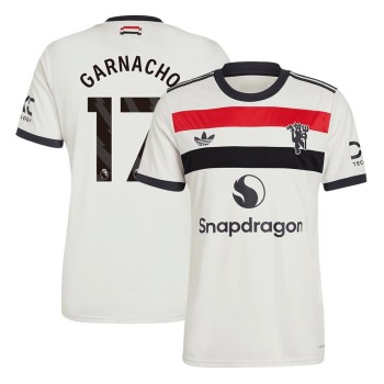 Men's GARNACHO #17 Manchester United Third Away Replica Soccer Jersey 2024/25
